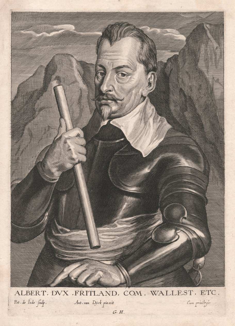 Albert, Fritlandin herttua. Com. Wallace jne. tekijältä Pieter de Jode