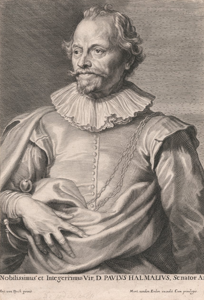 Jaloin ja kunniallisin mies, D. Paulus Halmalius, senaattori Ant. tekijältä Pieter de Jode