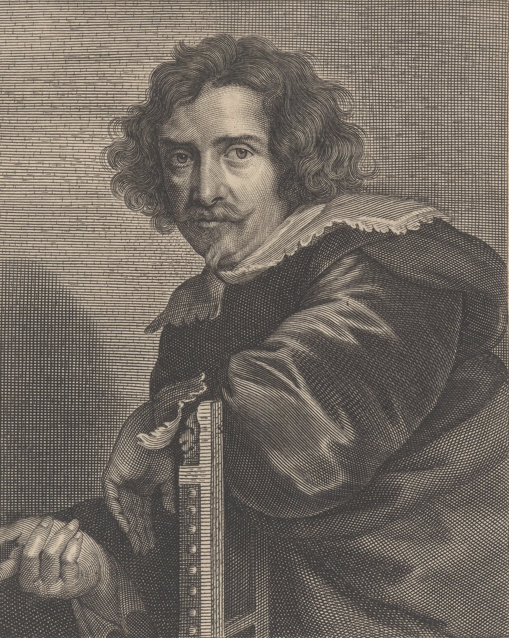Pieter de Jode nuoremman muotokuva, 1606-74. tekijältä Pieter de Jode II