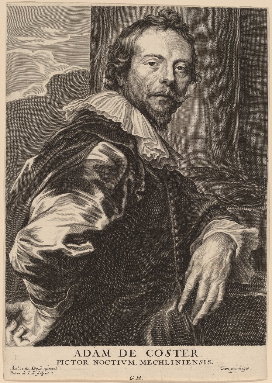 Adam de Coster tekijältä Pieter de Jode II after Sir Anthony van Dyck
