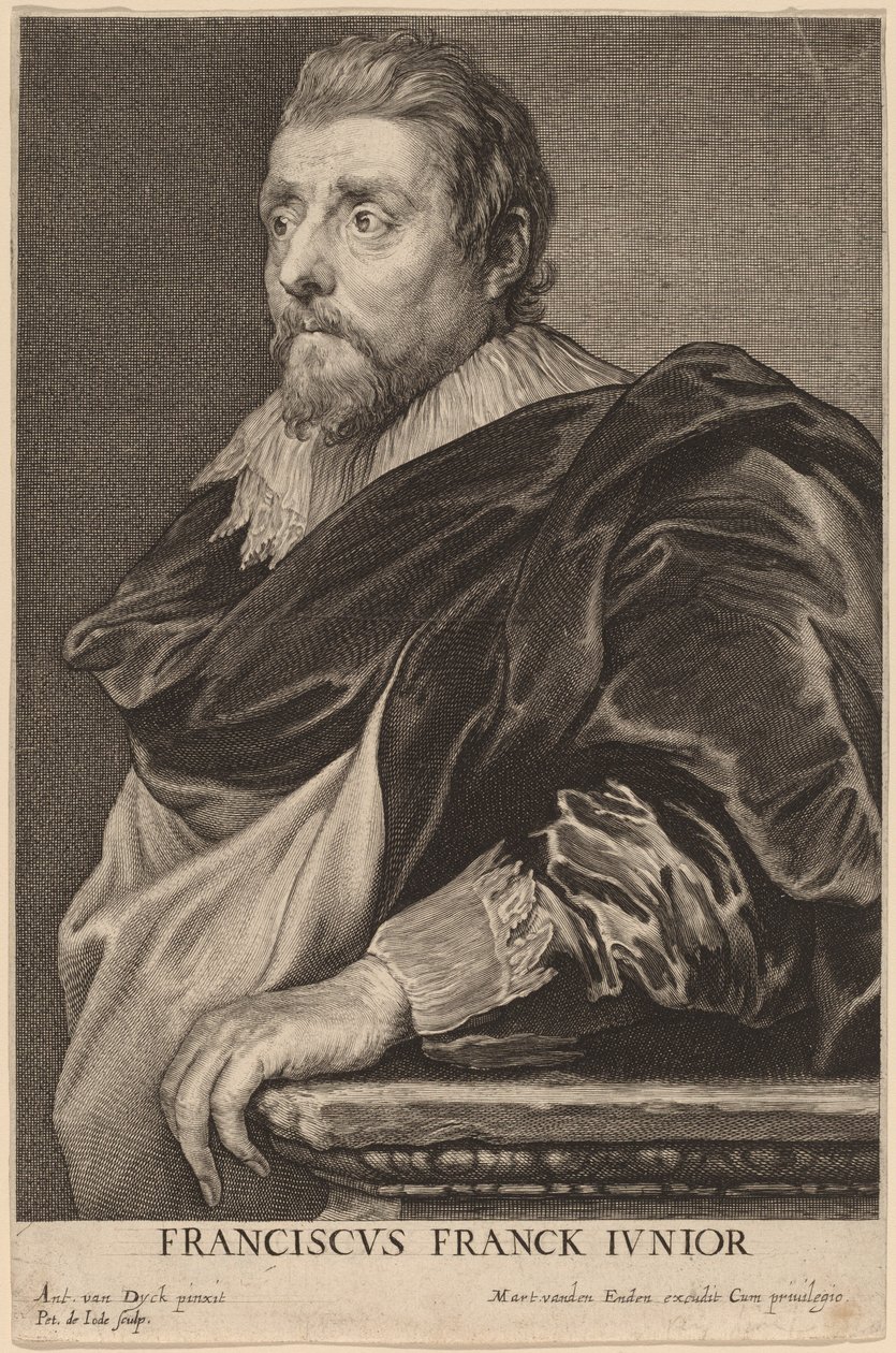 Frans Francken II tekijältä Pieter de Jode II after Sir Anthony van Dyck