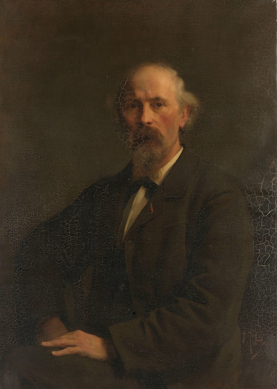 Pieter Stortenbekerin (1828-1898), taidemaalari, muotokuva tekijältä Pieter de Josselin