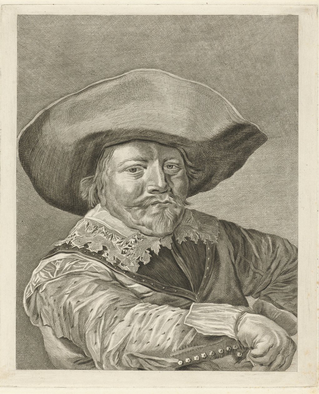 Miehen muotokuva 1600-luvun puvussa tekijältä Pieter de Mare