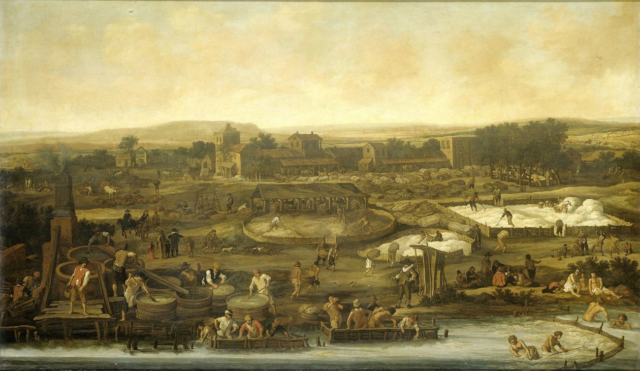 Villan valmistus tekijältä Pieter de Molijn