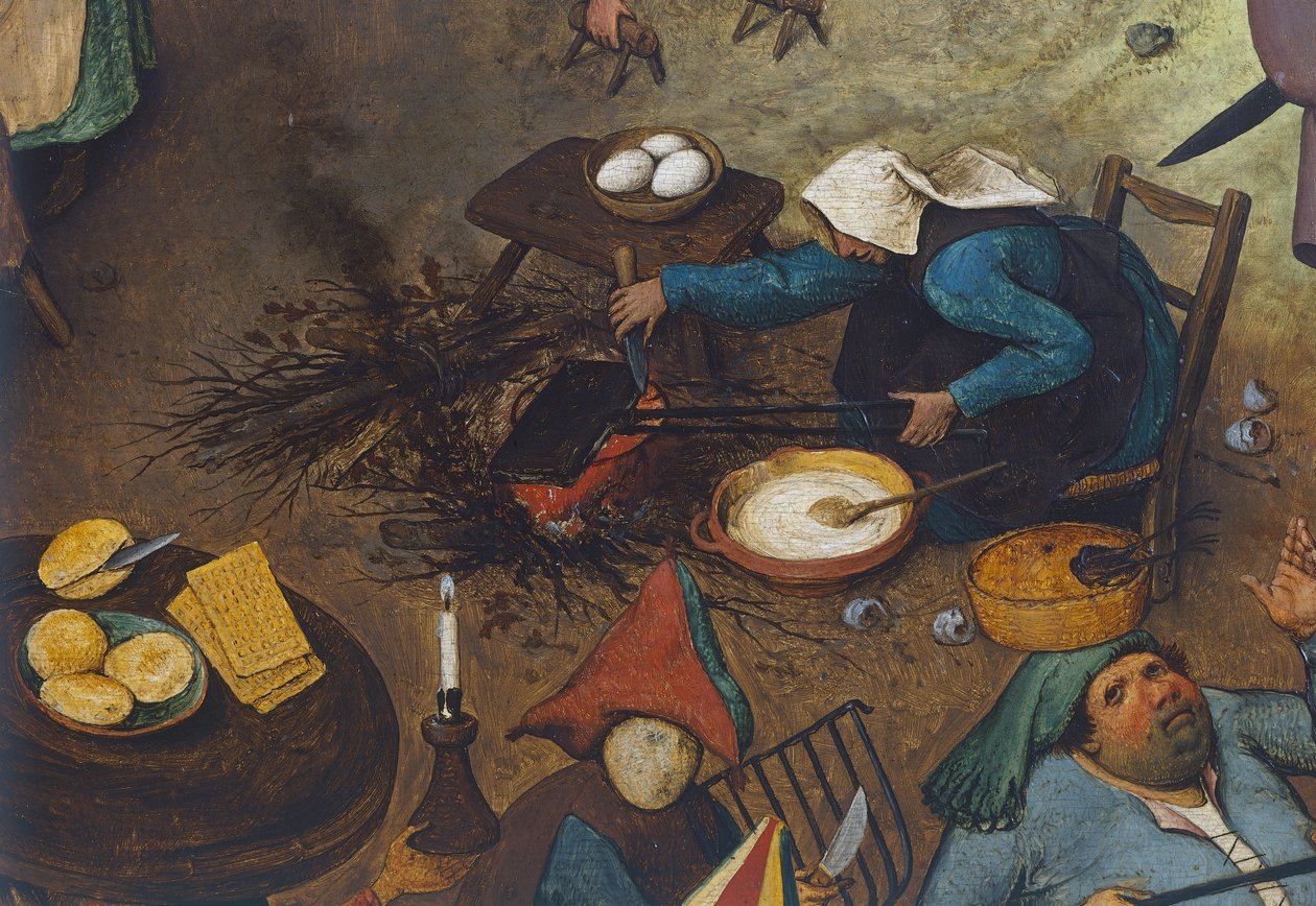 Taistelu karnevaalin ja paaston välillä tekijältä Pieter Bruegel the Elder