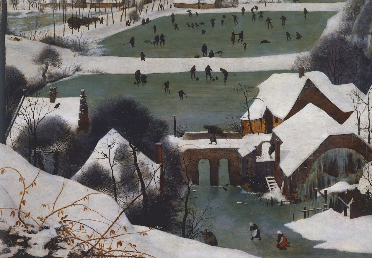 Metsästäjät lumessa tekijältä Pieter Bruegel the Elder