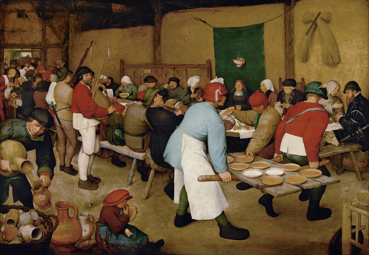 Talonpoikien häät tekijältä Pieter Bruegel the Elder