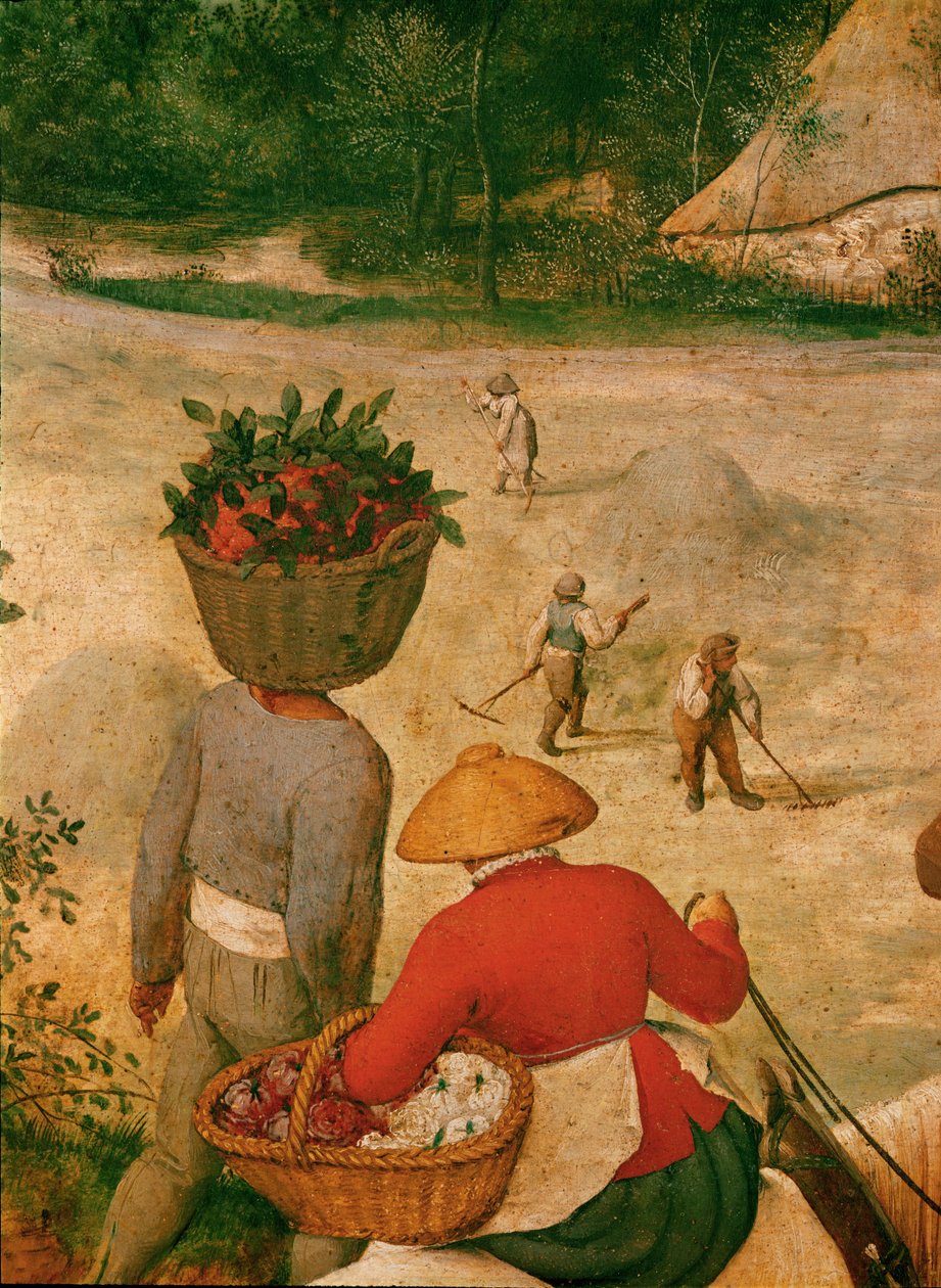 Heinänkorjuu ... (öljy tammipuulle) tekijältä Pieter the Elder Bruegel