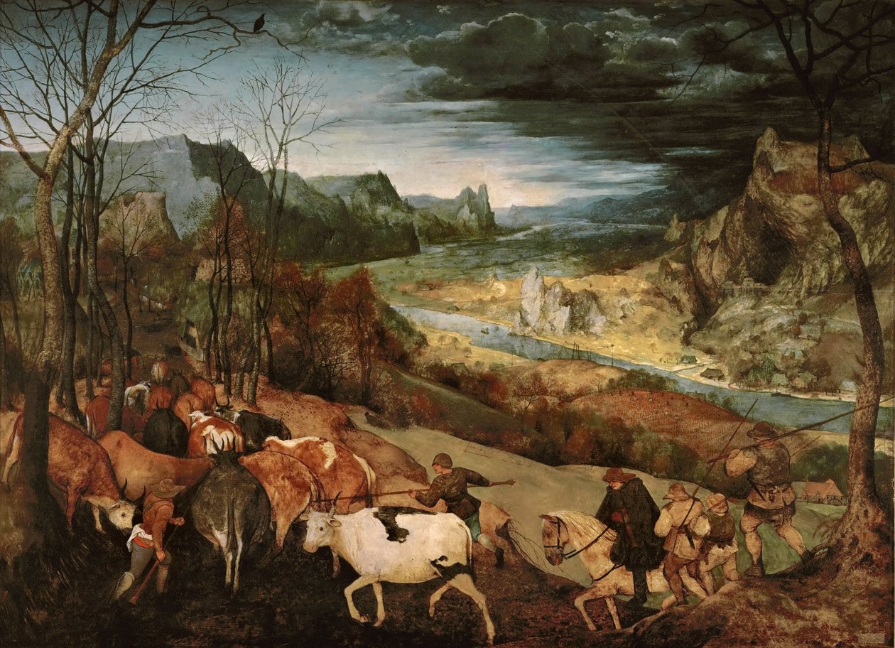 Lauman paluu (syksy) tekijältä Pieter Bruegel the Elder