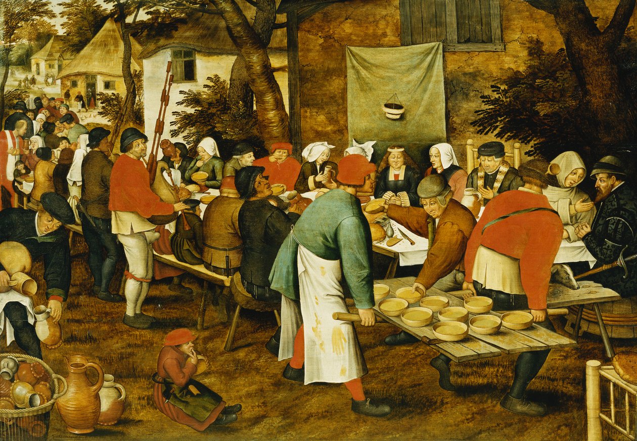 Talonpoikien hääjuhla, 1630 tekijältä Pieter Brueghel the Younger
