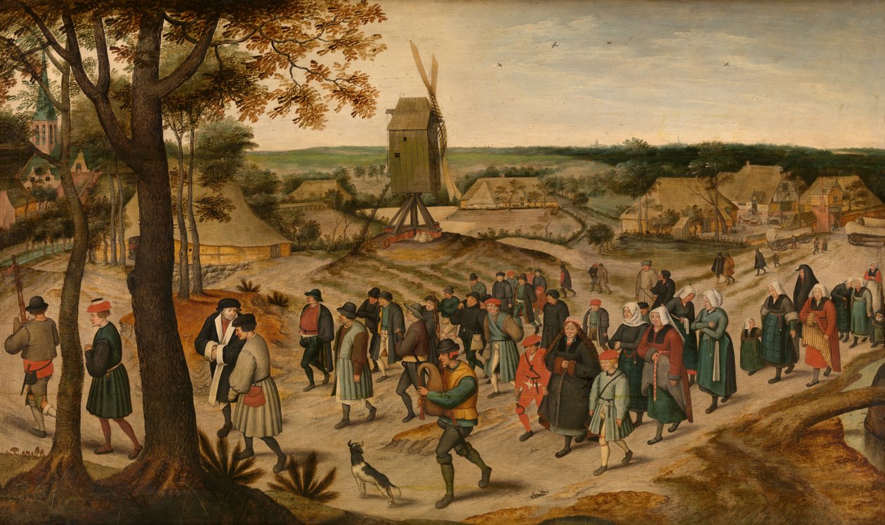 Hääprosessio tekijältä Pieter the Younger Brueghel