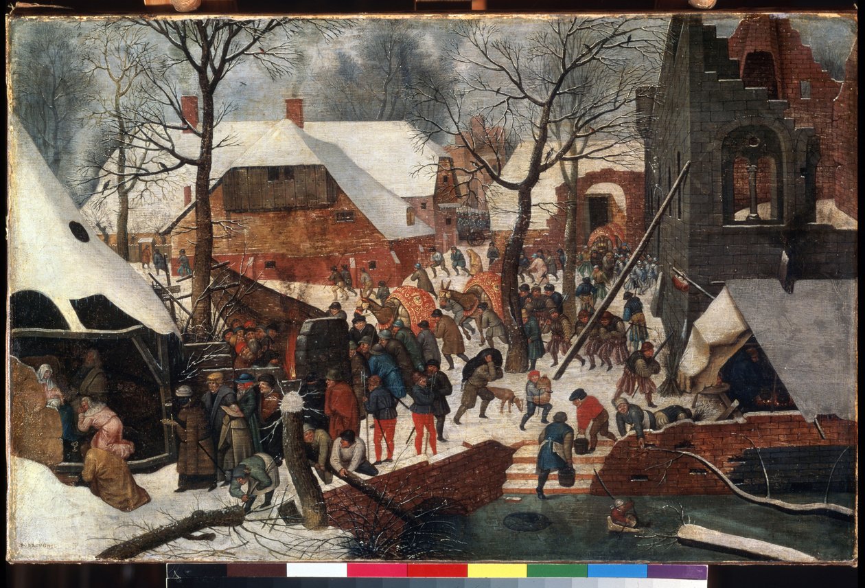 Maagien palvonta tekijältä Pieter the Younger Brueghel