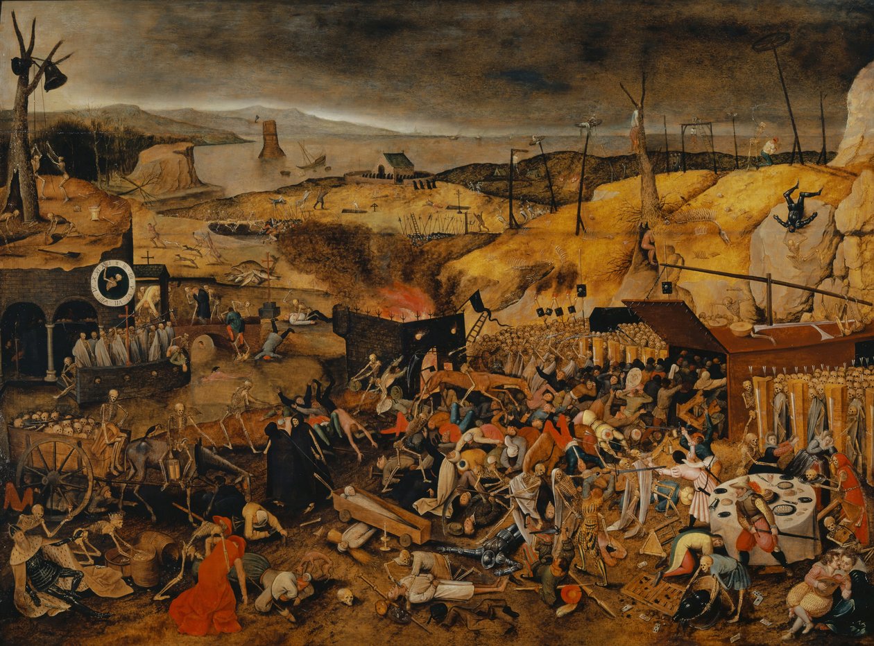 Kuoleman voitto, noin 1608 tekijältä Pieter Brueghel the Younger