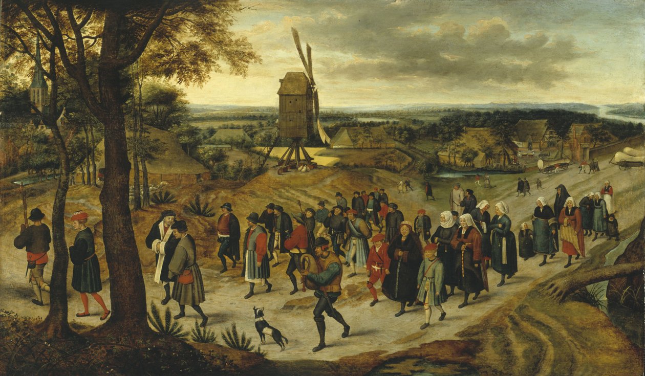 Hääprosessio tekijältä Pieter the Younger Brueghel