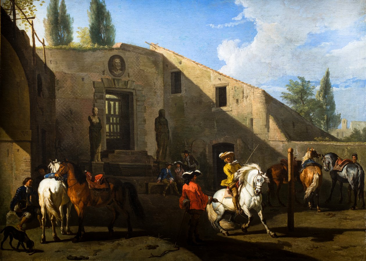 Manège tekijältä Pieter van Bloemen