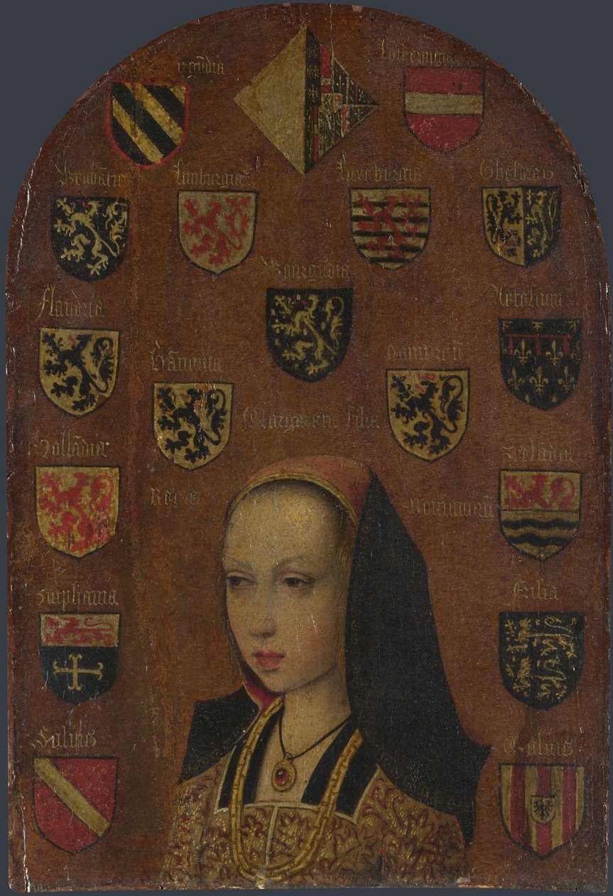 Margaret Itävalta 1480-1530, n. 1495 tekijältä Pieter van Coninxloo