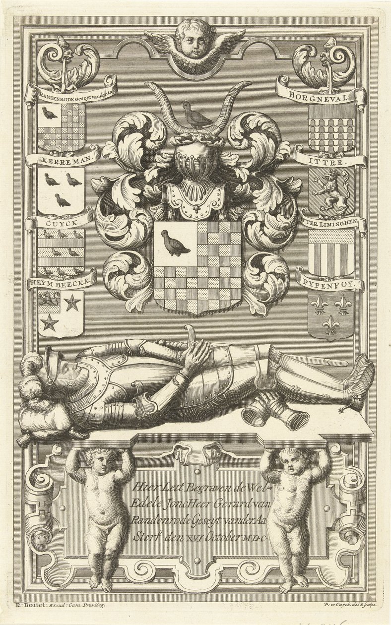 Gerard van Randenrode van der Aan hauta tekijältä Pieter van Cuyck (I)
