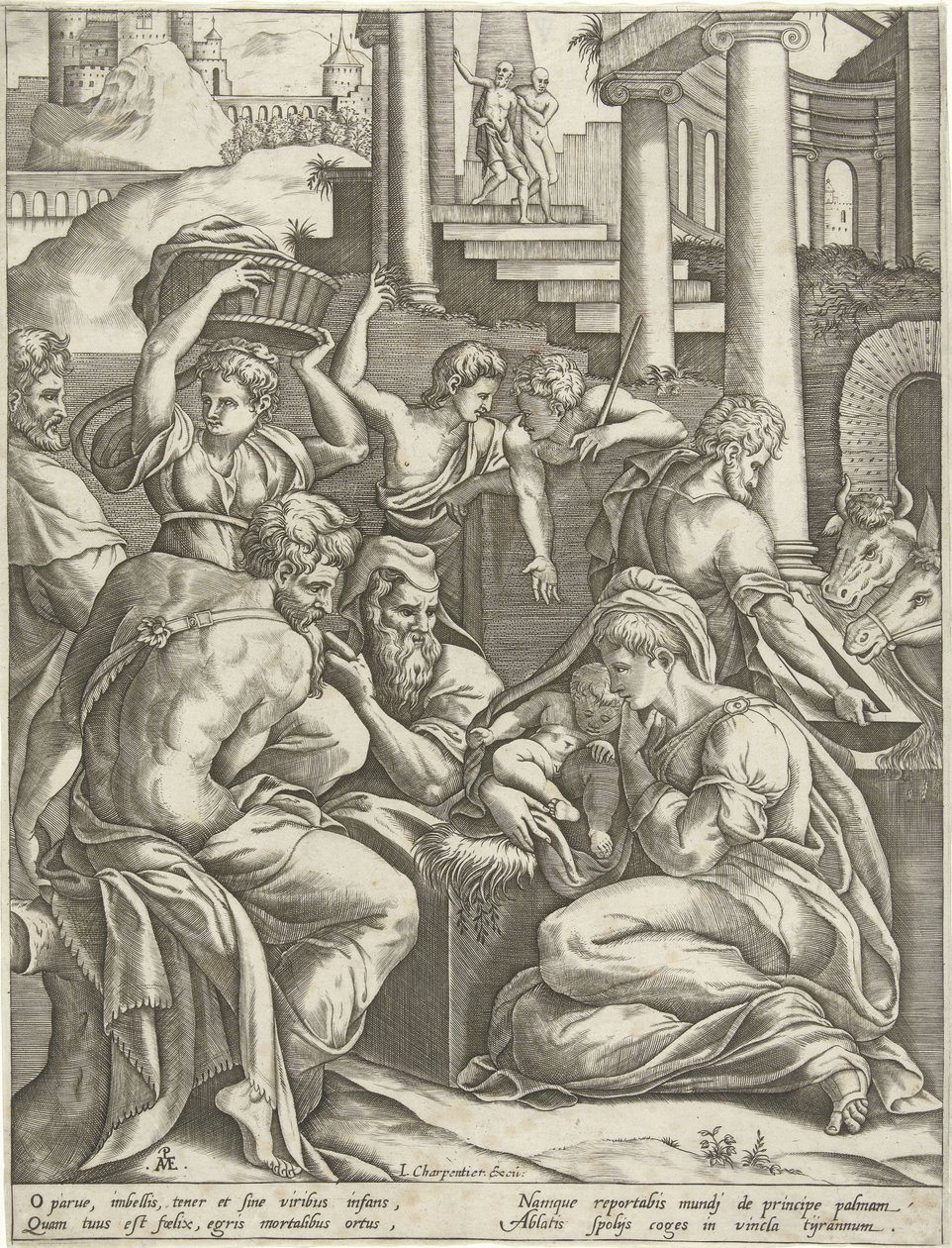 Paimenten palvonta tekijältä Pieter van der Heyden