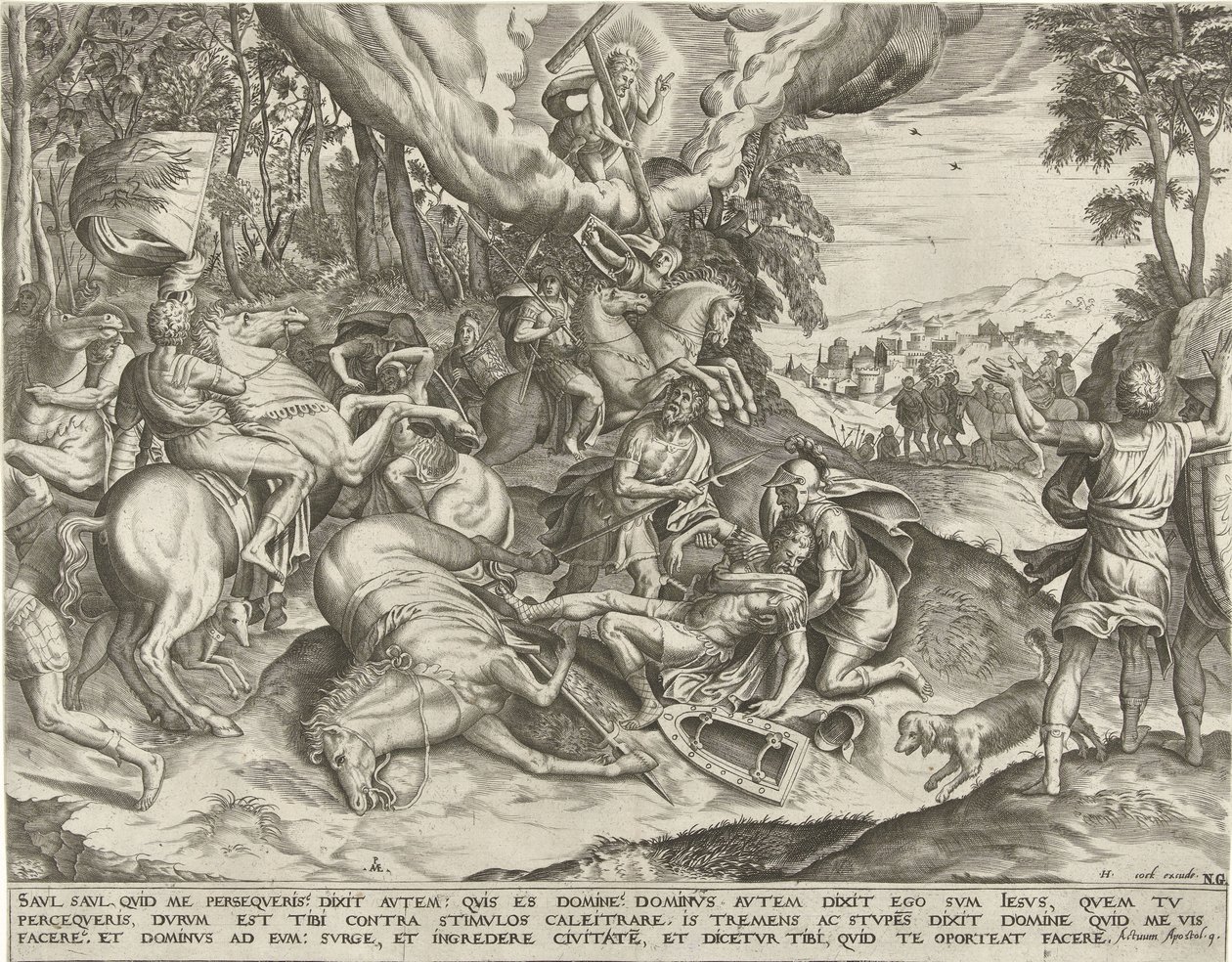Paavalin kääntymys tekijältä Pieter van der Heyden
