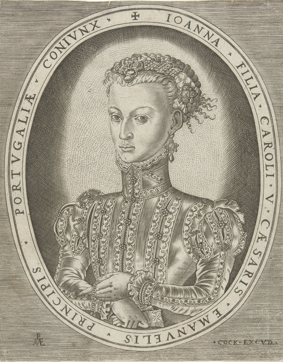 Habsburgin Johannan muotokuva Hallittajien muotokuvia (sarjan nimi) tekijältä Pieter van der Heyden