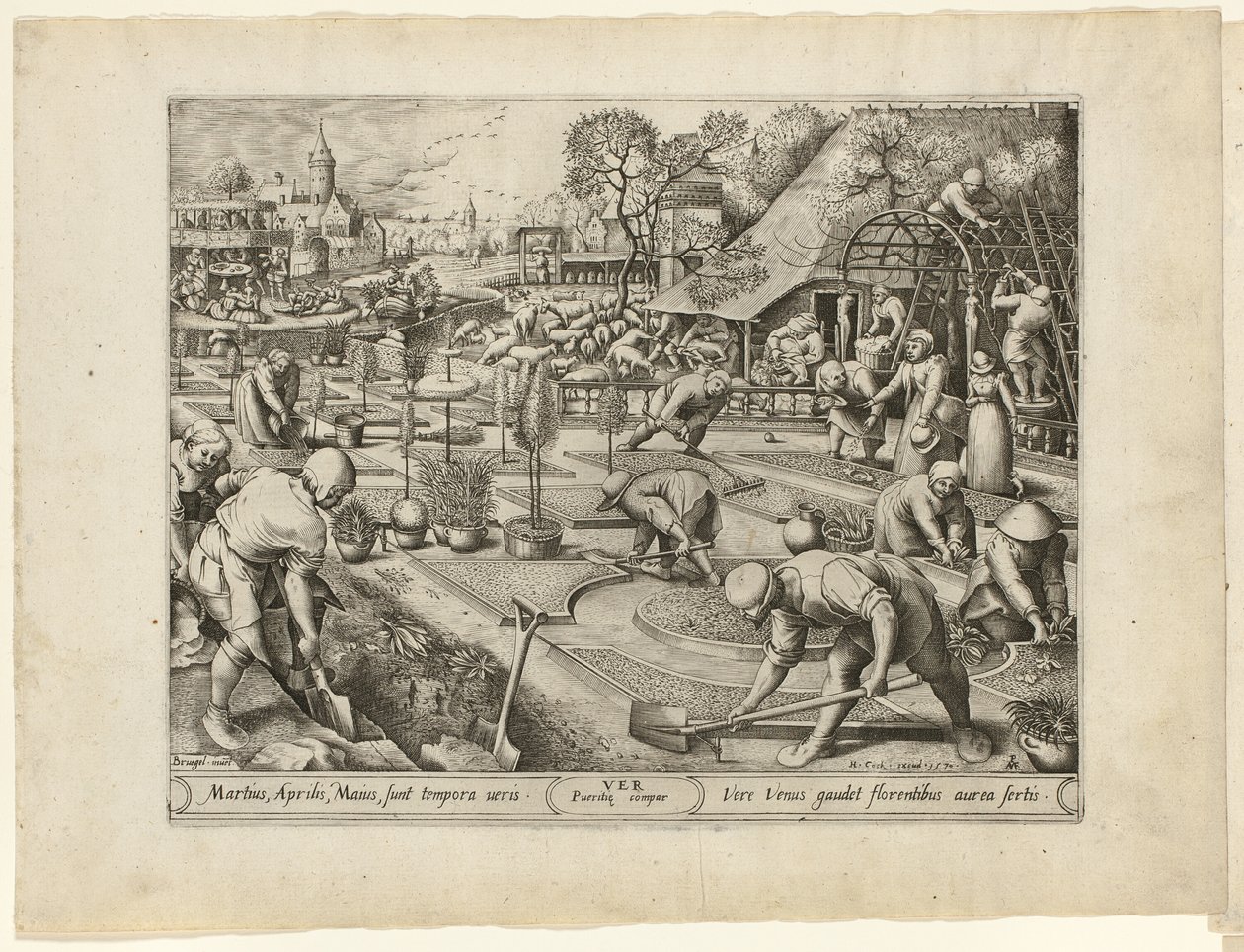 Kevät, The Four Seasonsista tekijältä Pieter van der Heyden