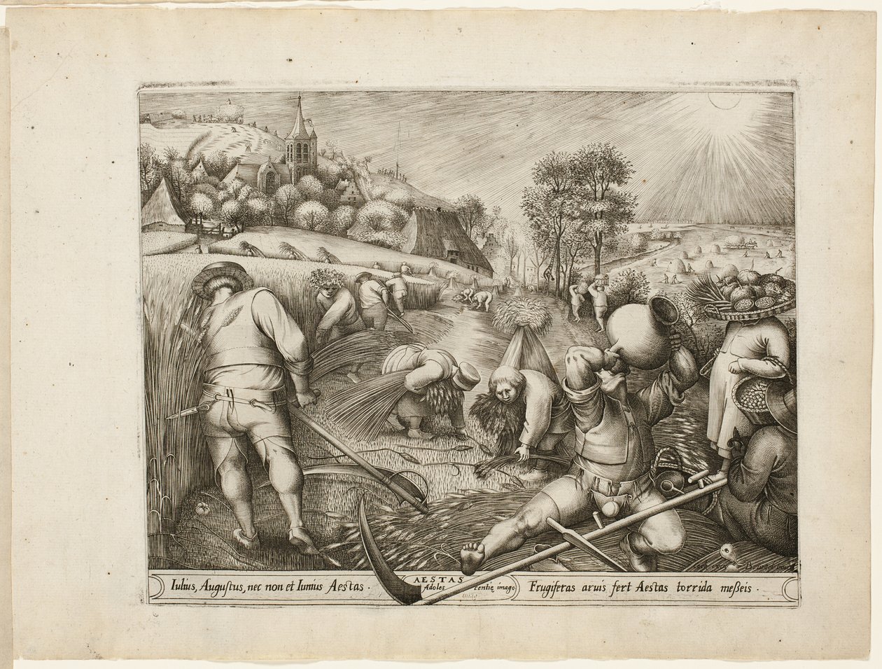 Kesä, The Four Seasonsista tekijältä Pieter van der Heyden
