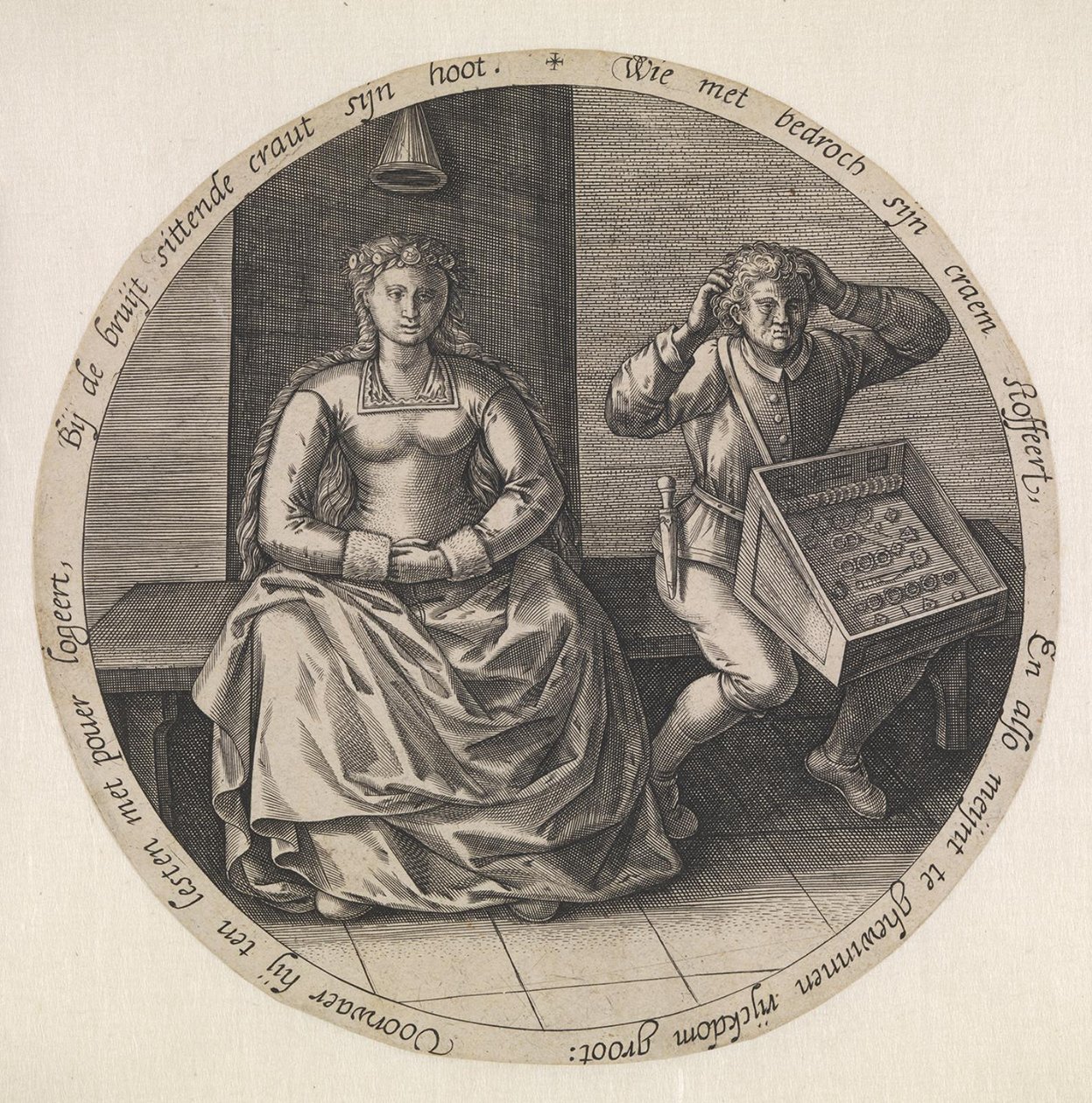 Huoleton pedlar tekijältä Pieter van der Heyden
