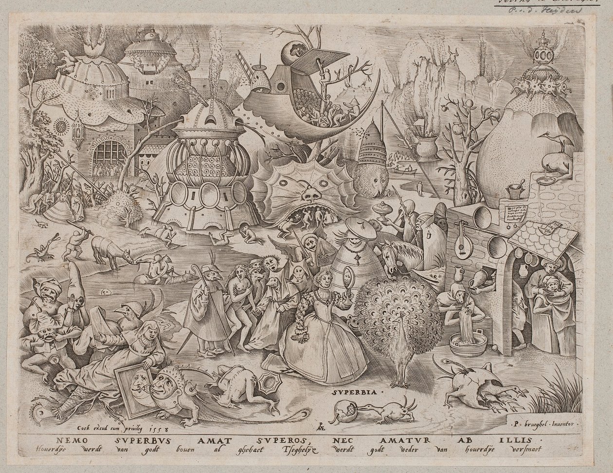 Seitsemän pahetta tekijältä Pieter van der Heyden