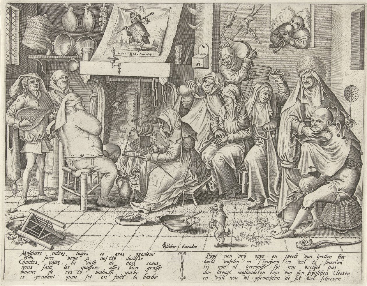 Laskiaistiistai tekijältä Pieter van der Heyden