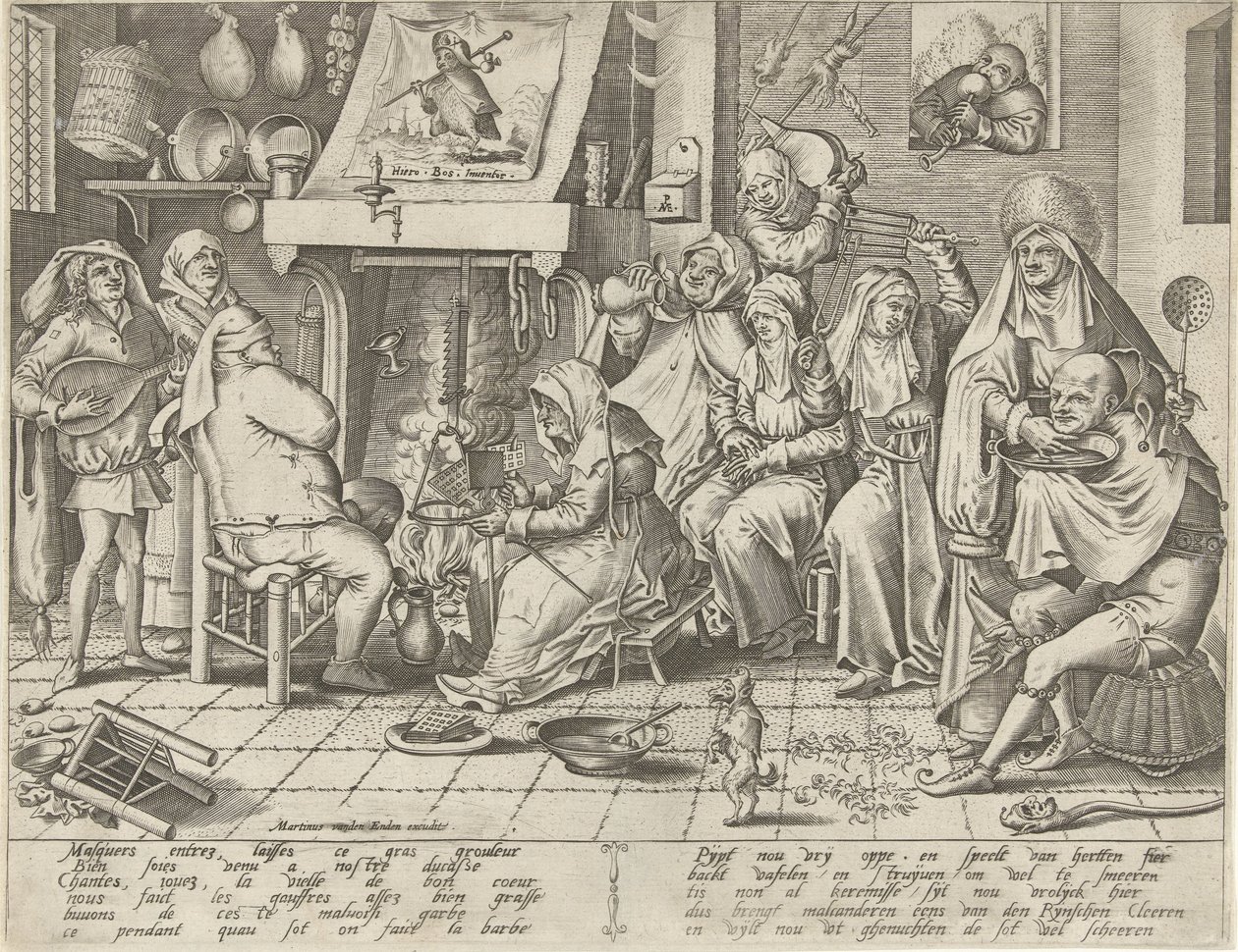 Laskiaistiistai tekijältä Pieter van der Heyden