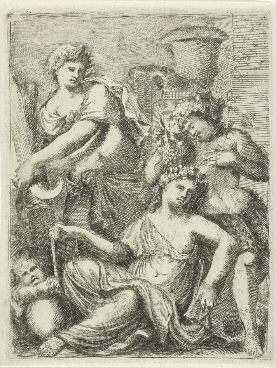 Ceres, Bacchus ja Venus tekijältä Pieter van der Plas (II)