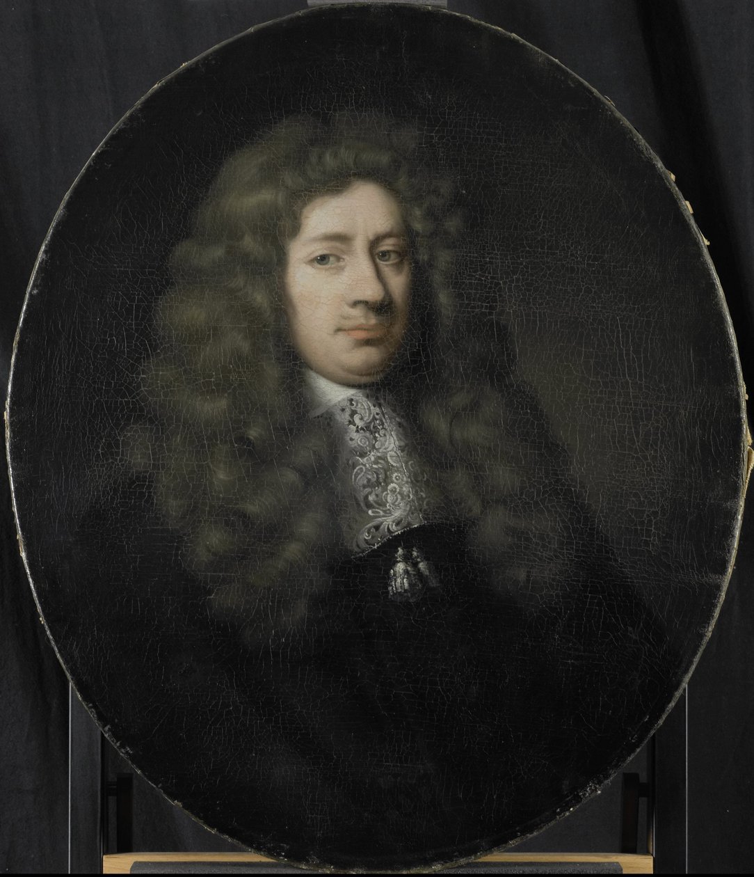 Vuonna 1677 valitun hollantilaisen Itä-Intian yhtiön Rotterdamin kamarin johtajan Dominicus Rosmaleen muotokuva tekijältä Pieter van der Werff