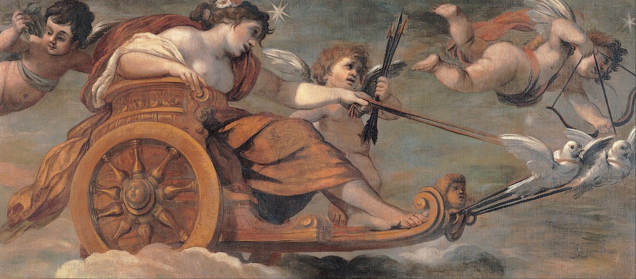Venuksen vaunut tekijältä Pietro da Cortona