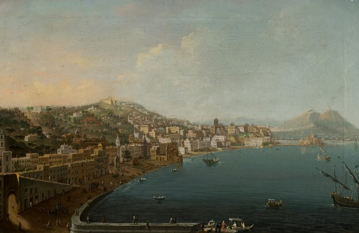 Napoli Vesuviuksen kanssa tekijältä Pietro Antoniani