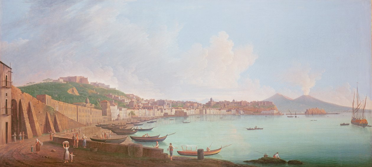 Napolinlahti, 1700-luku tekijältä Pietro Fabris