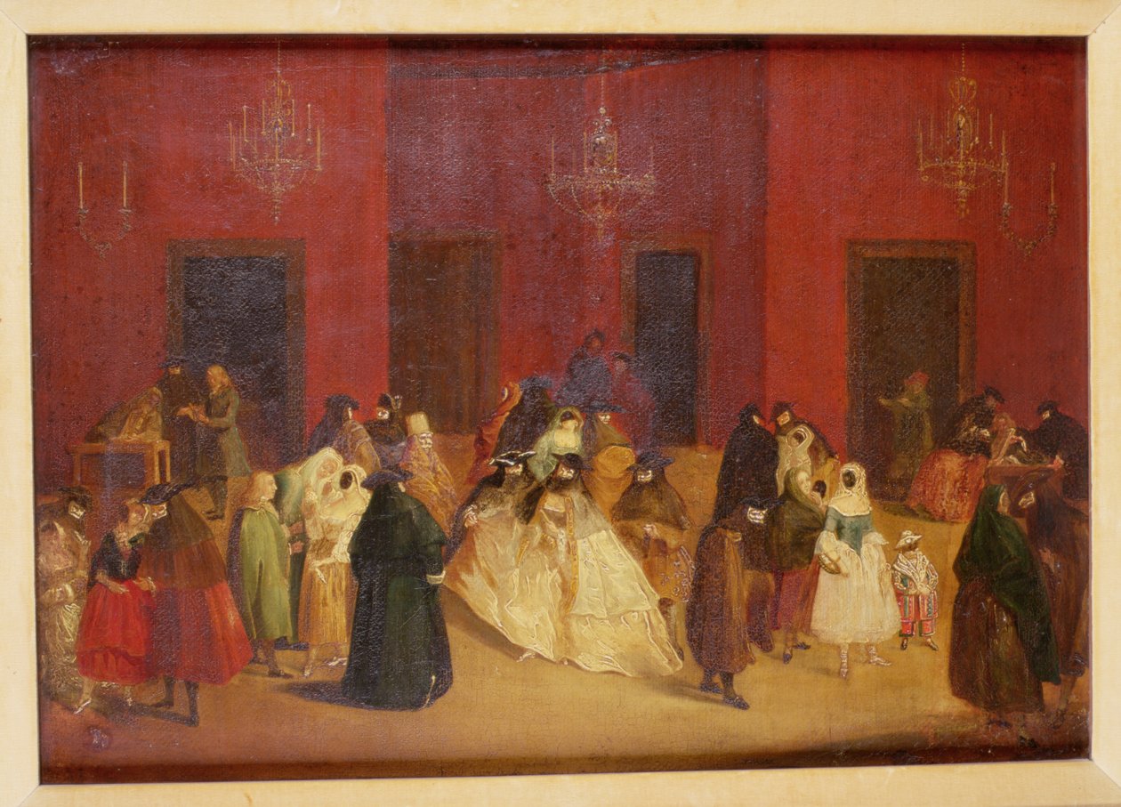 Ca Giustinianin Ridotto, Venetsia tekijältä Pietro Longhi