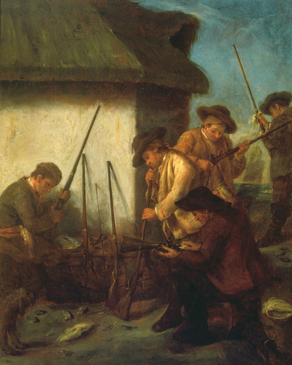 Aseiden valmistelu tekijältä Pietro Longhi
