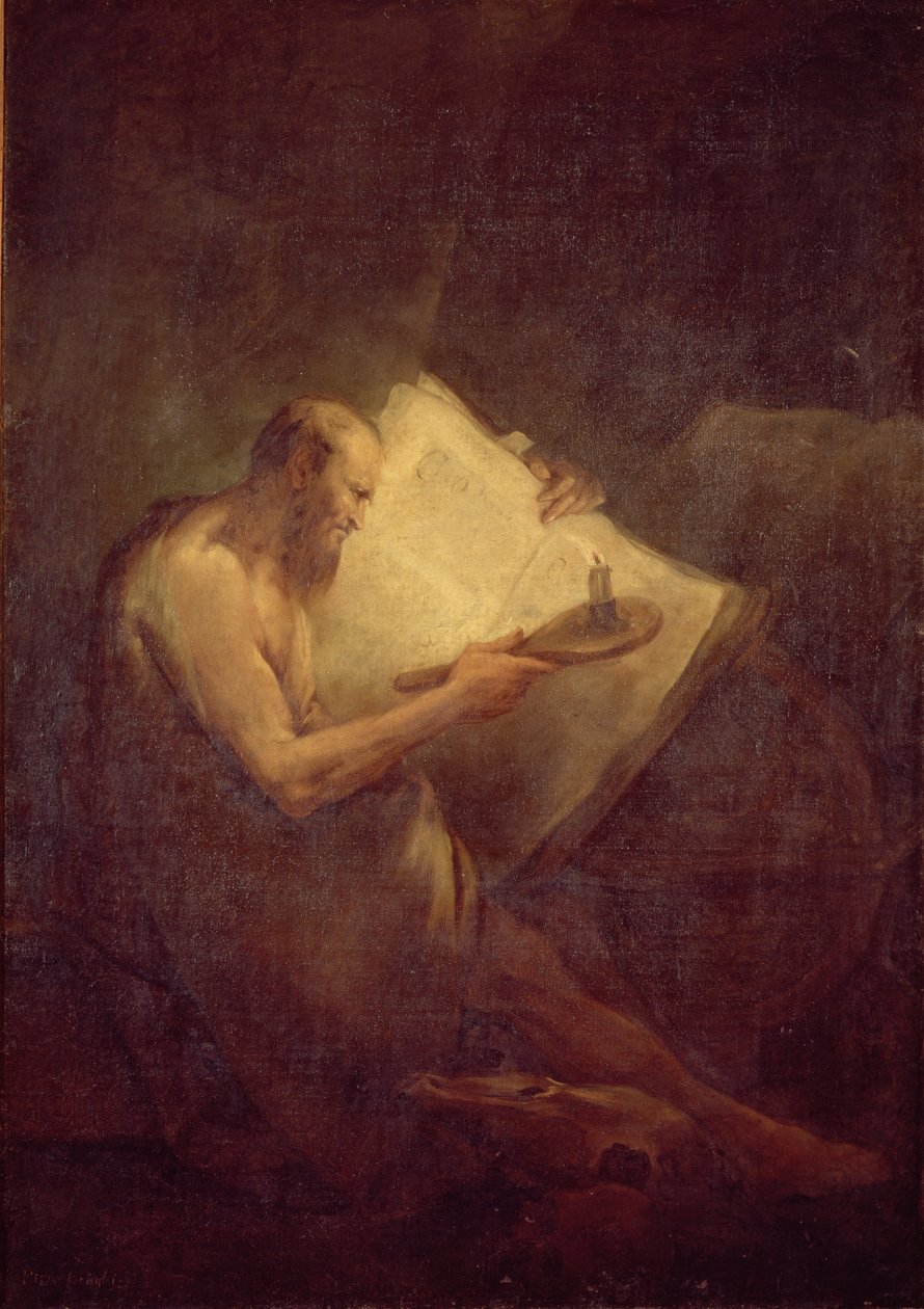 Pythagoras (6. vuosisadalla eKr.) tekijältä Pietro Longhi