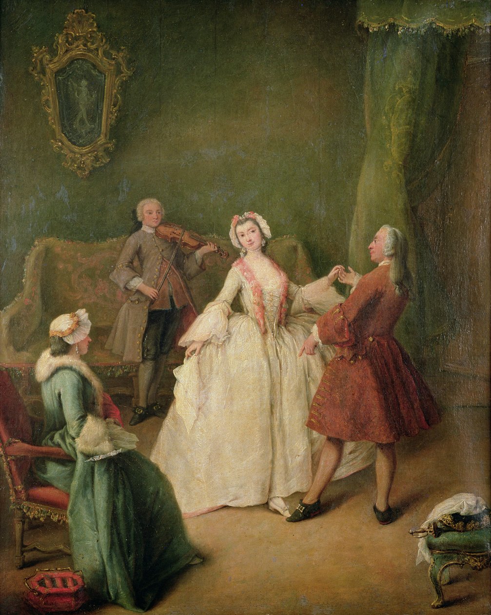 Tanssitunti tekijältä Pietro Longhi