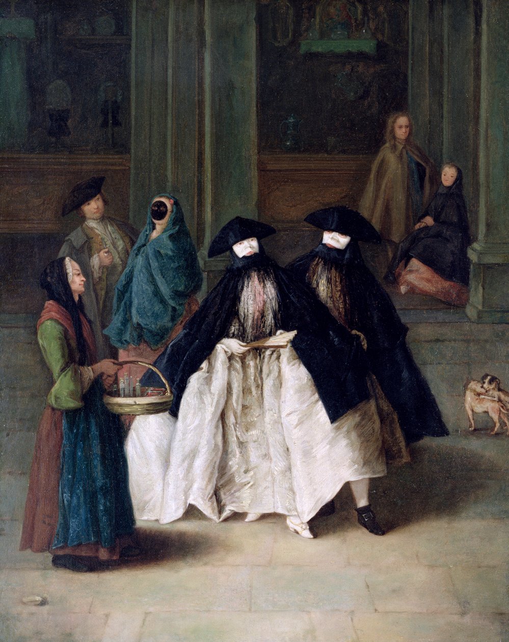 Hajusteiden myyjä (katso myös 60625) tekijältä Pietro Longhi