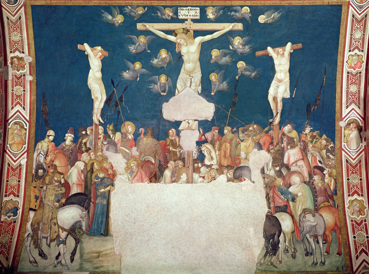 Golgata tekijältä Pietro Lorenzetti