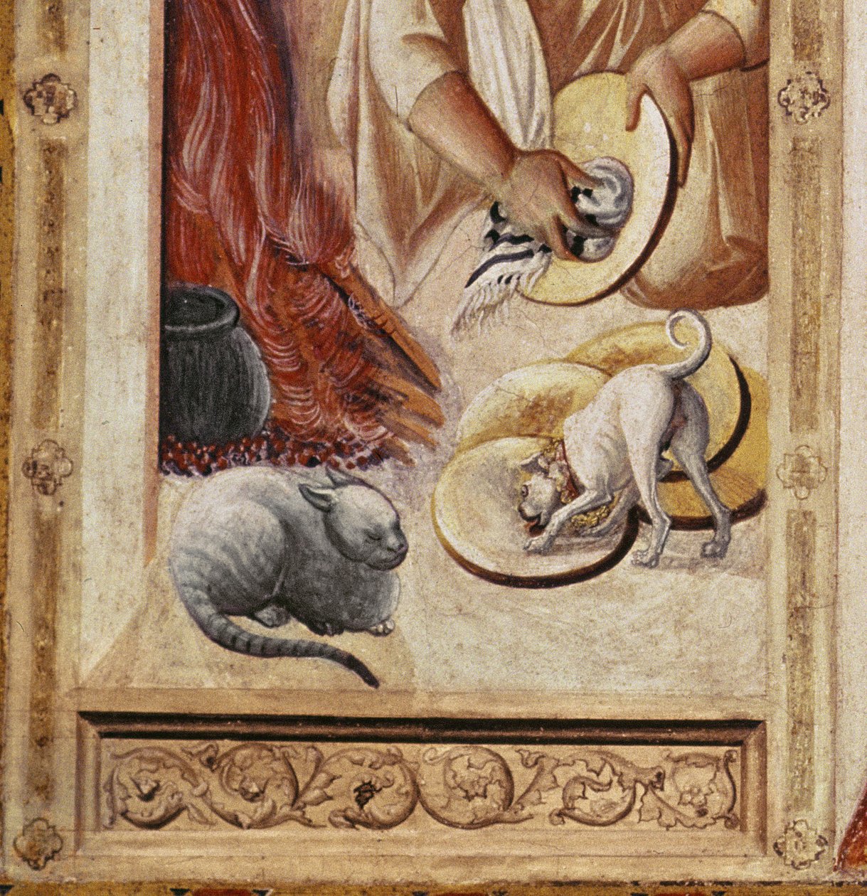 Viimeinen ehtoollinen (yksityiskohta 182061) tekijältä Pietro Lorenzetti