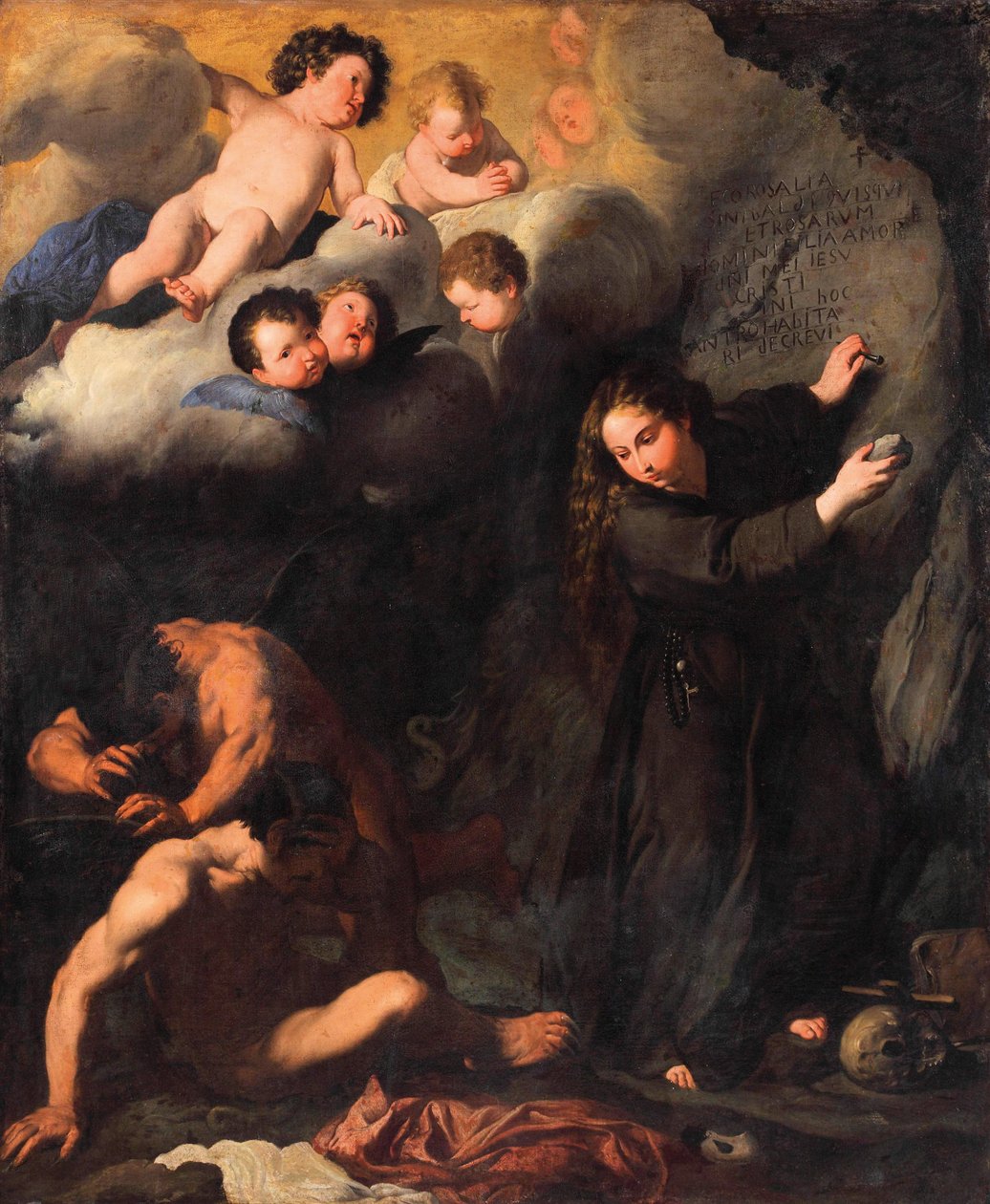 Santa Rosalia tekijältä Pietro Novelli