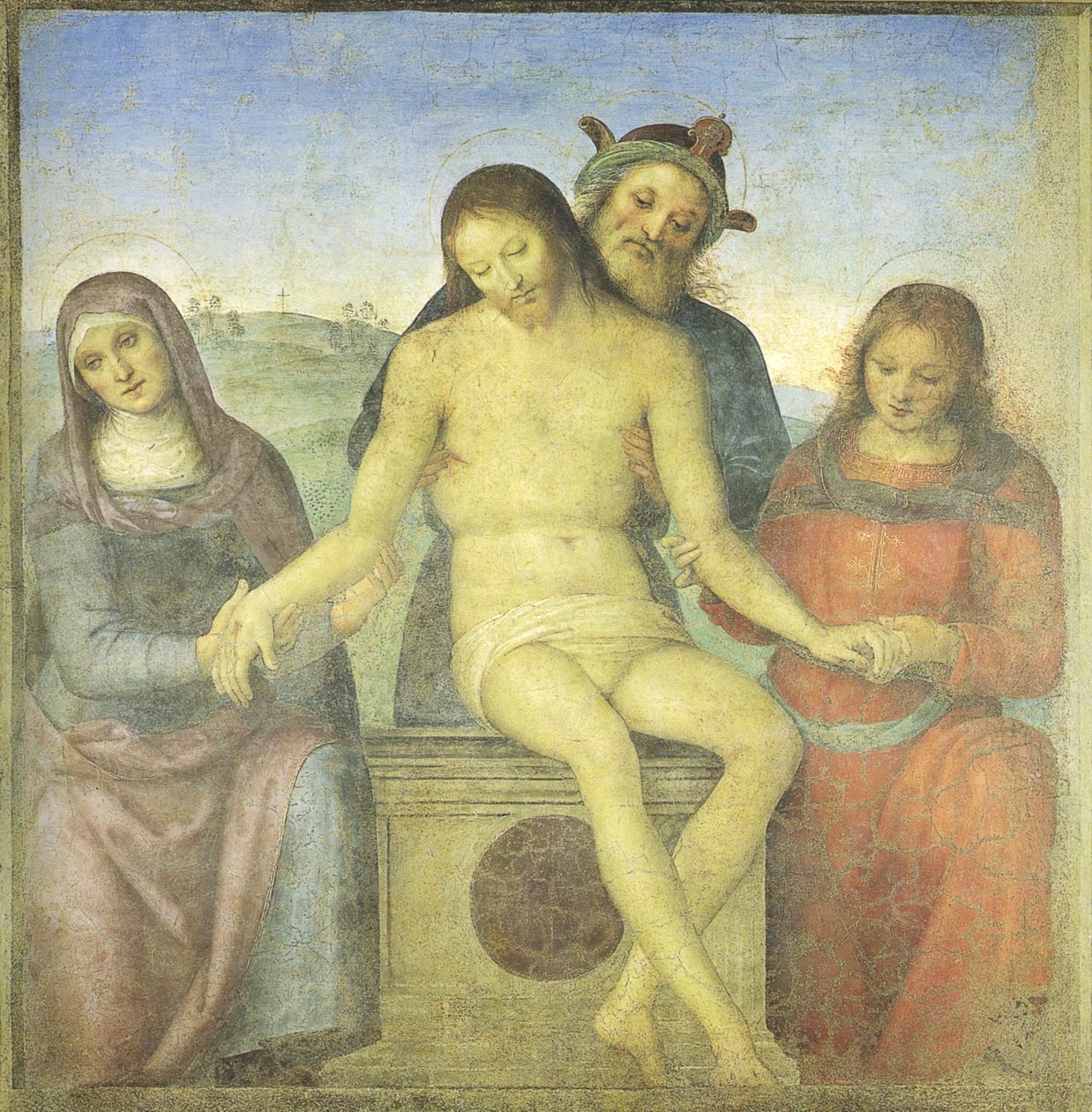 Cristo Pietassa tekijältä Pietro Perugino