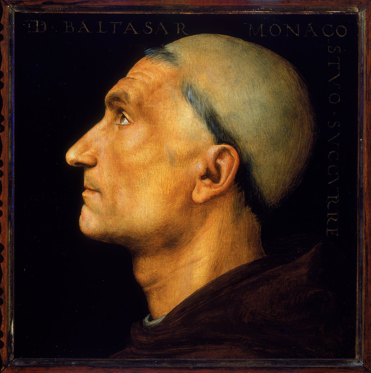 Muotokuva Baldassaresta, Vallombrosanon munkista tekijältä Pietro Perugino
