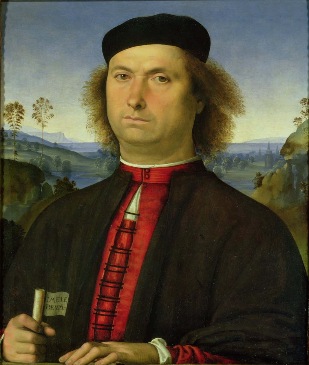 Francesco delle Operen muotokuva, 1494 tekijältä Pietro Perugino