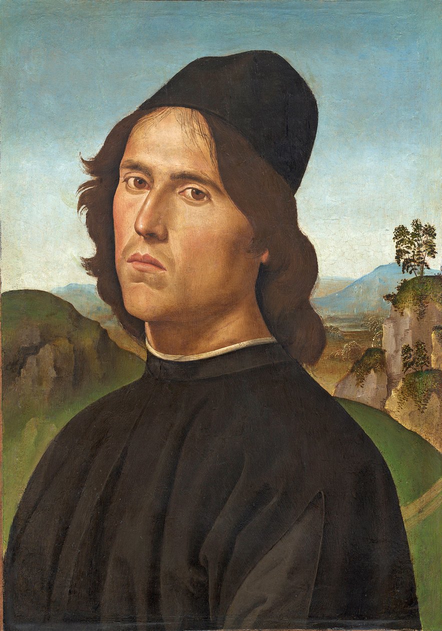 Lorenzo di Credin muotokuva, 1488 tekijältä Pietro Perugino