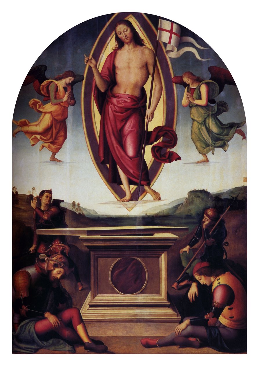 Resurrezione tekijältä Pietro Perugino
