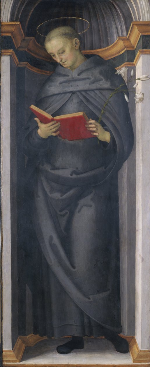Siunattu Philip Benitius, n. 1505-1506 (tempera poppelipuulla) tekijältä Pietro Perugino