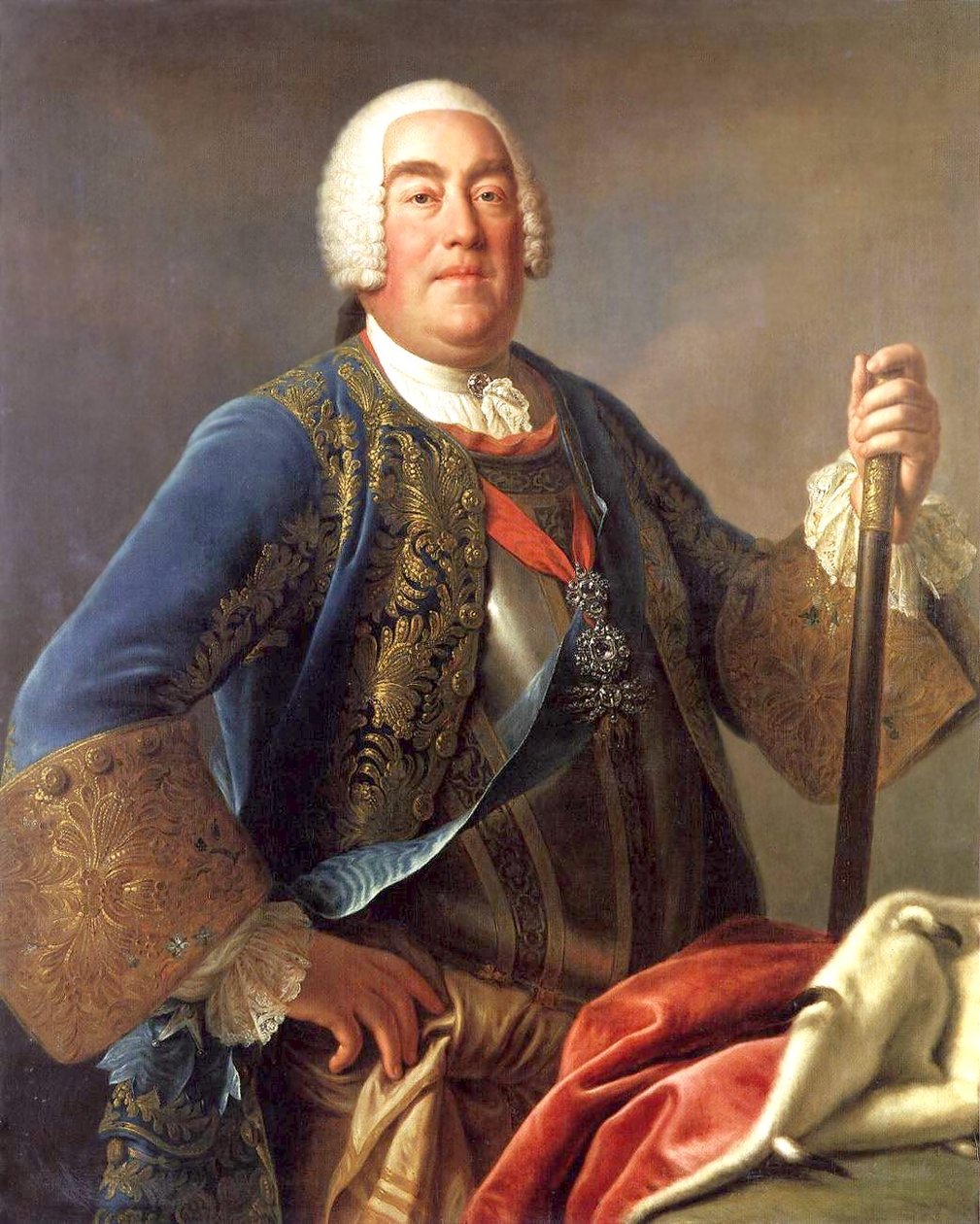 Puolan kuningas Augustus III tekijältä Pietro Antonio Rotari